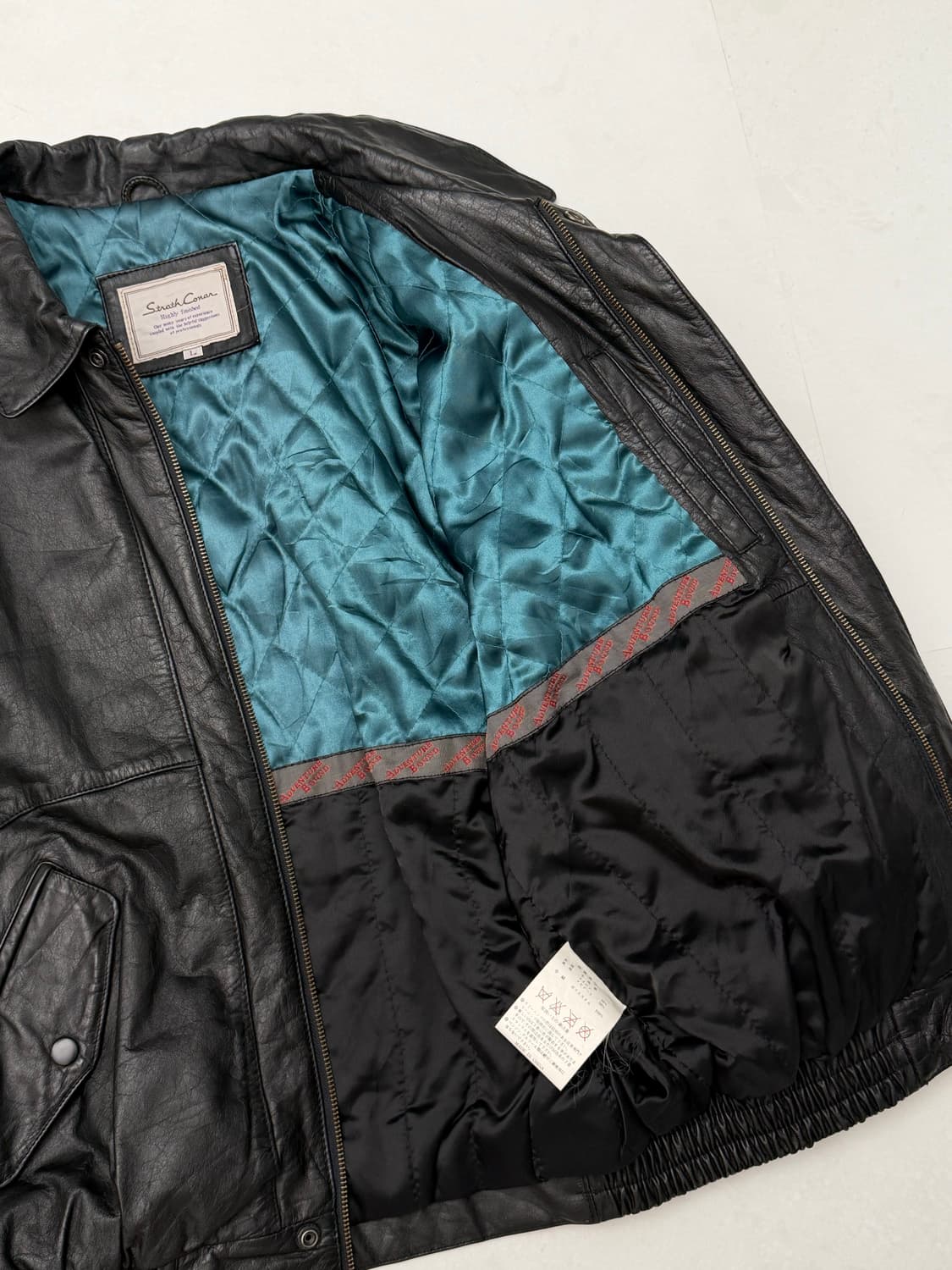 봄버 가죽 자켓  상품이미지5