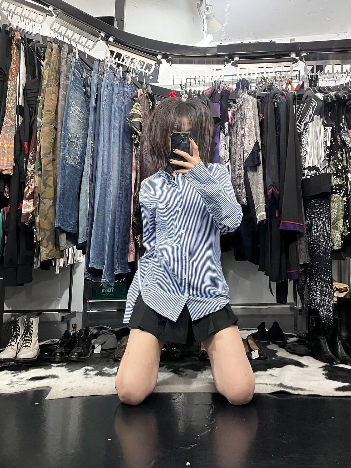 홀리스터 스트라이프 셔츠 상품이미지1