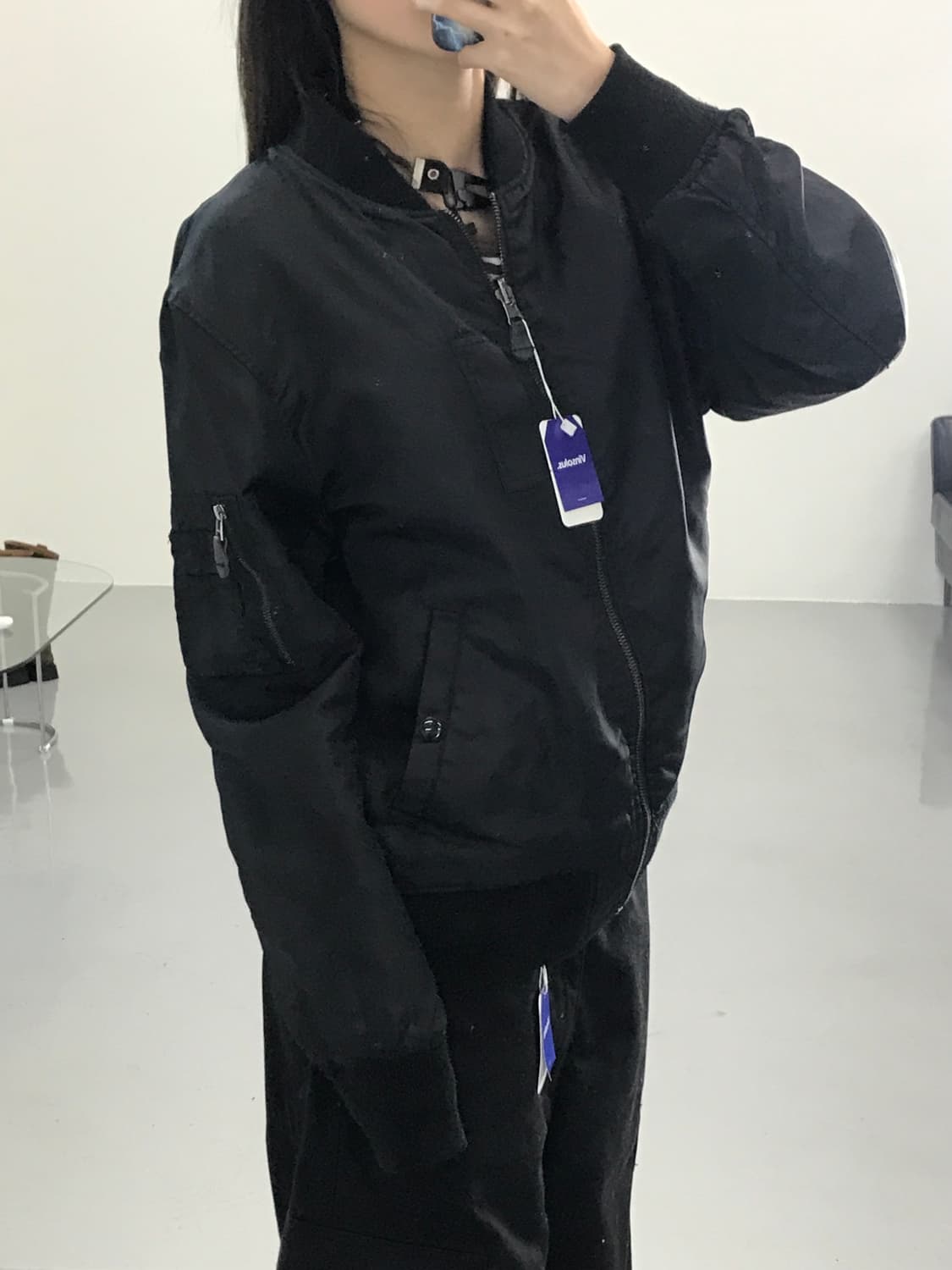 Grn Type-Military Bomber Jacket 상품이미지4