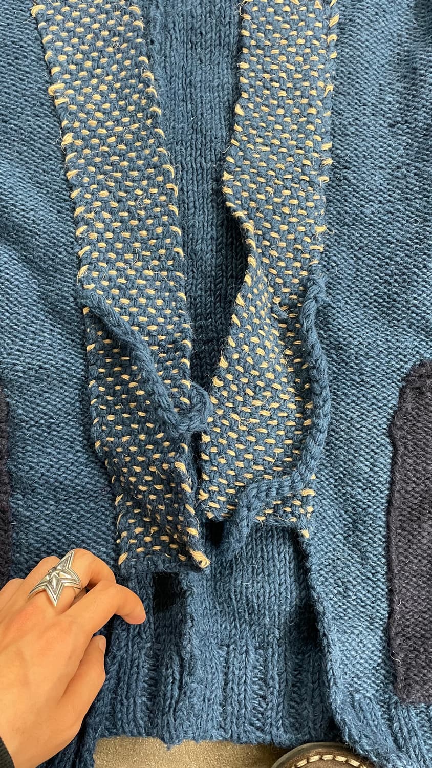 캐피탈 kesa 핸드니트 오버사이즈 가디건 상품이미지3