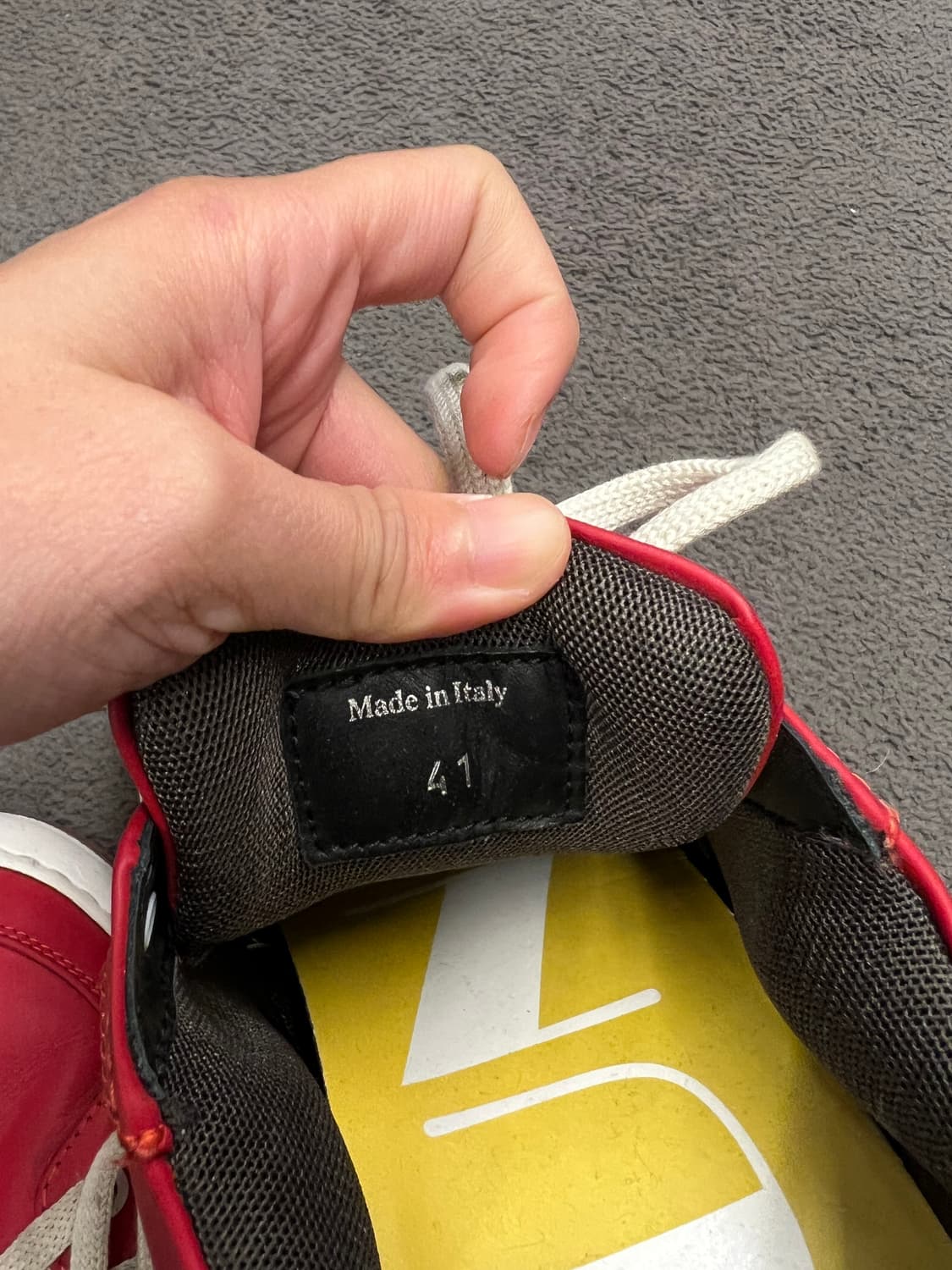 써네이 레더 스니커즈 처분  상품이미지4