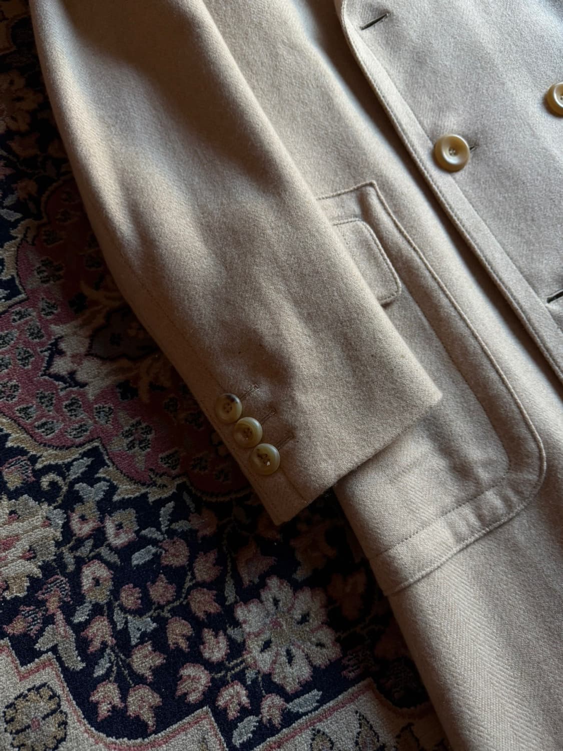 GUCCI 구찌 캐시미어 폴로코트 105 상품이미지5