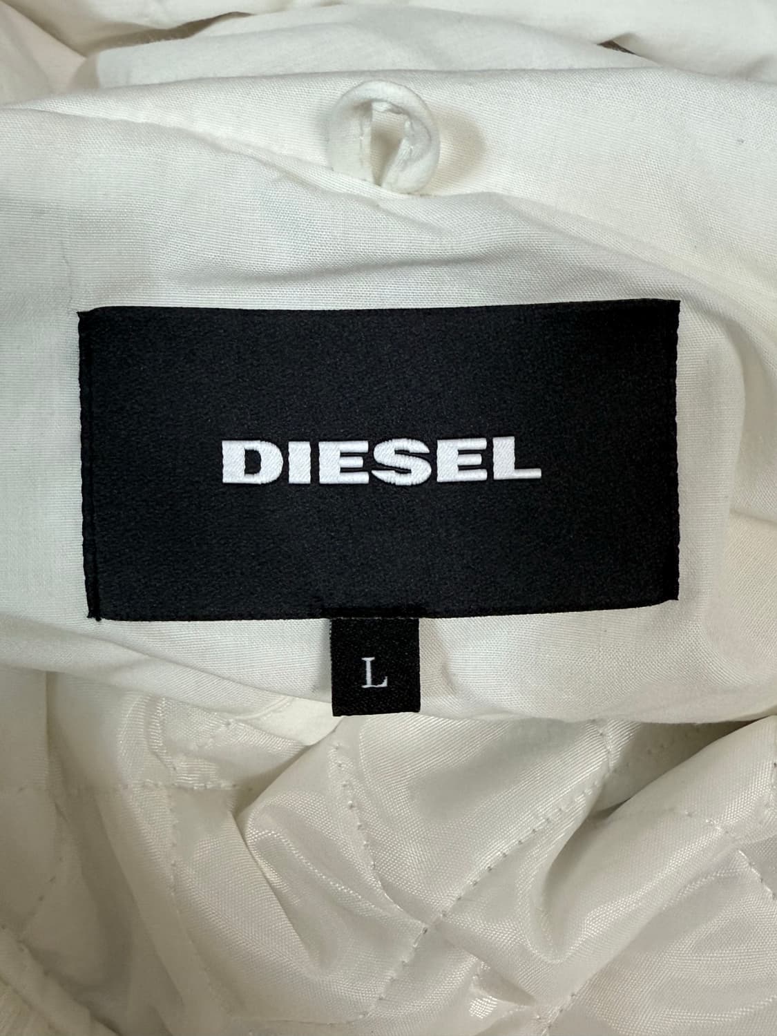 디젤 화이트 스노우파카 상품이미지5