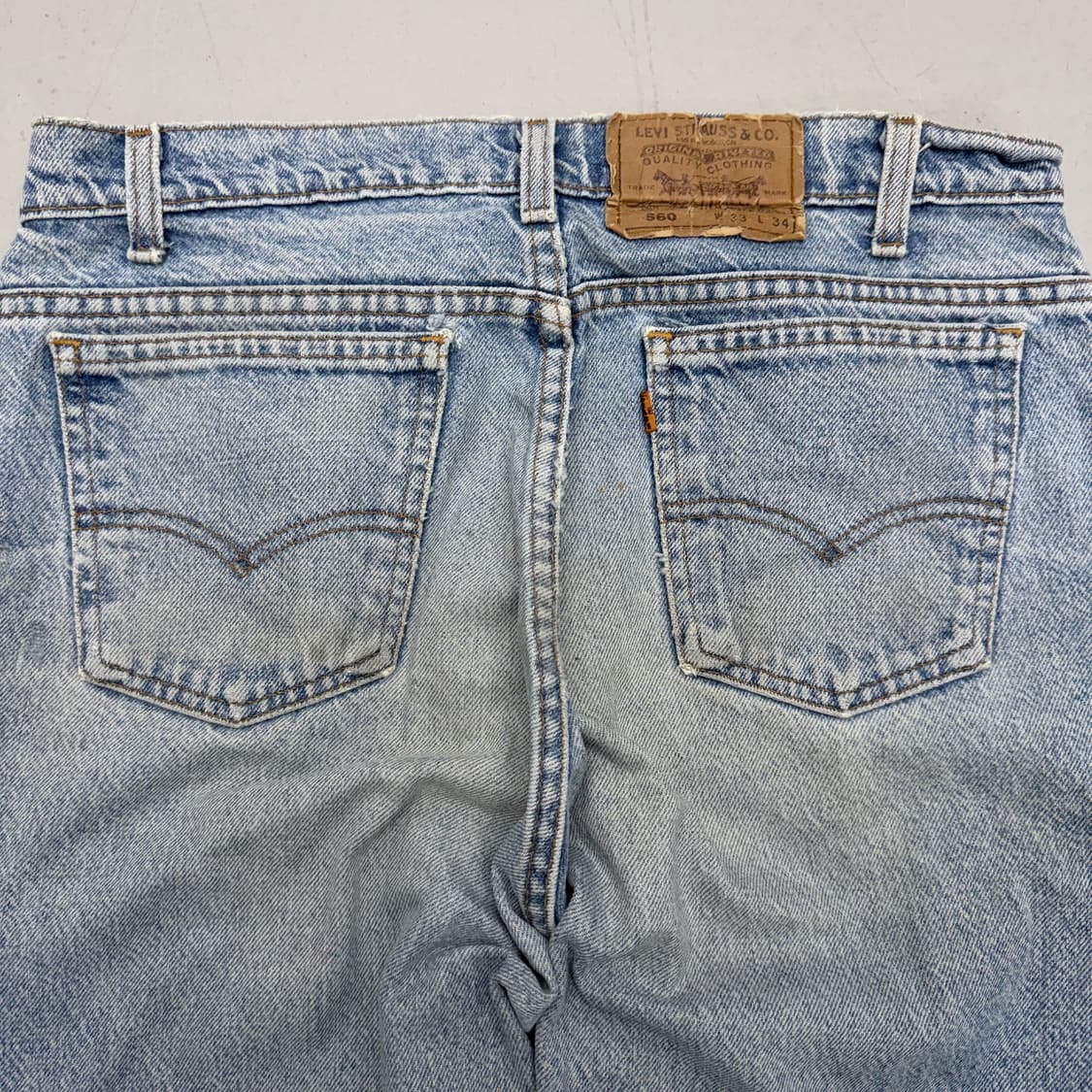 리바이스 90s USA 560 오렌지탭 배기핏 데님팬츠 상품이미지5