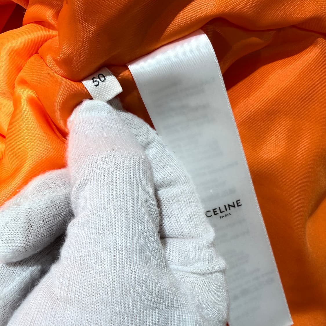 50 / 셀린느 백로고 MA-1 블루종 자켓 상품이미지5