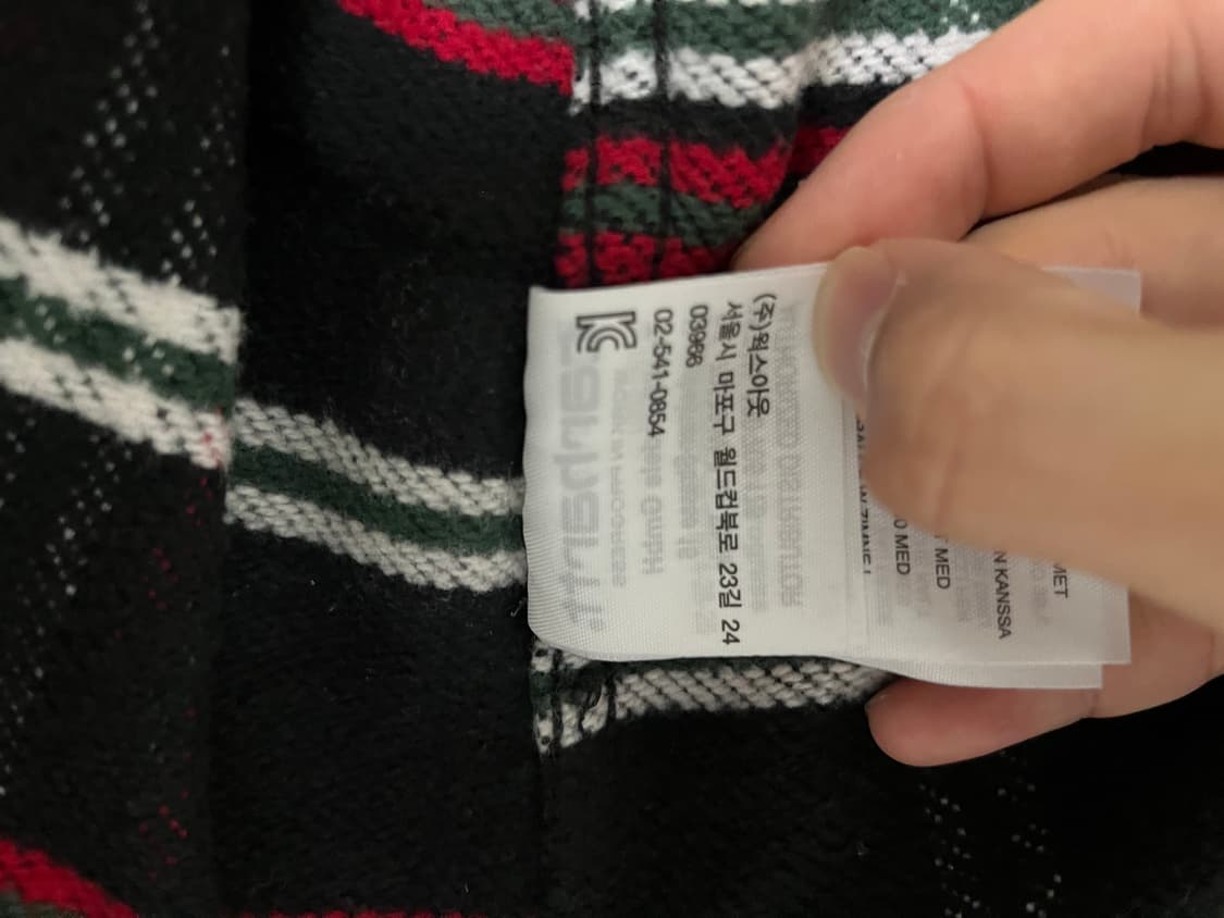 칼하트 WIP 셔츠 L 상품이미지7