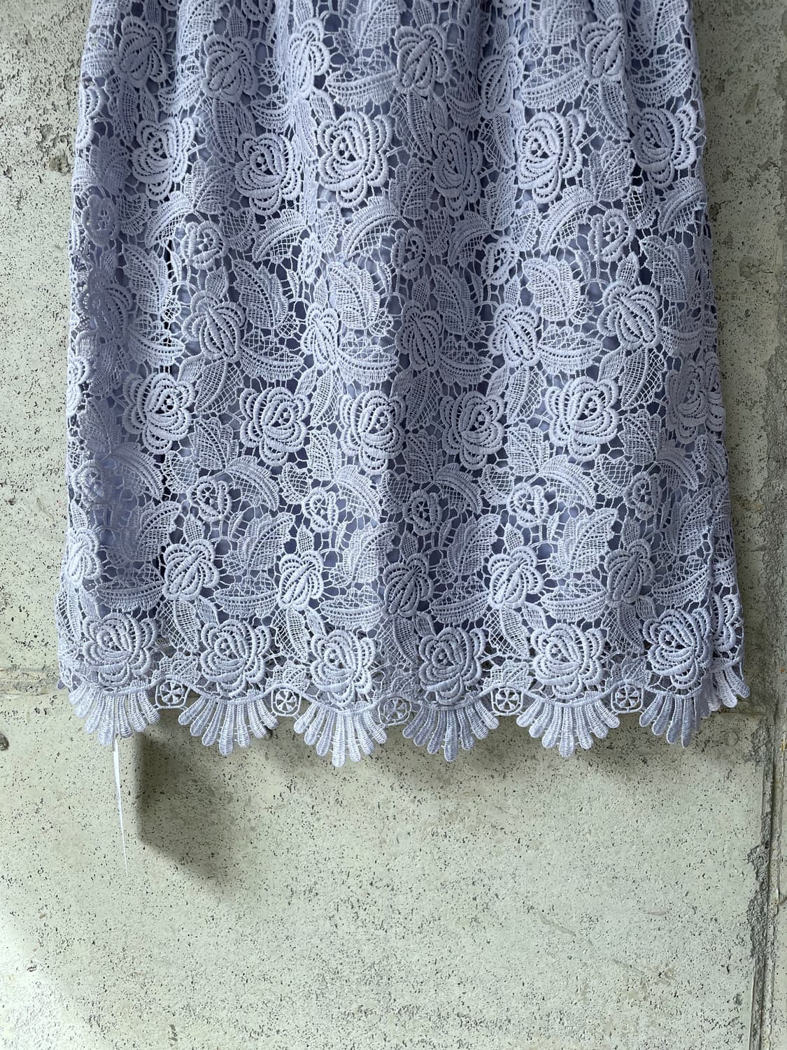 Rope 로페 레이스 스커트 라벤더 상품이미지7