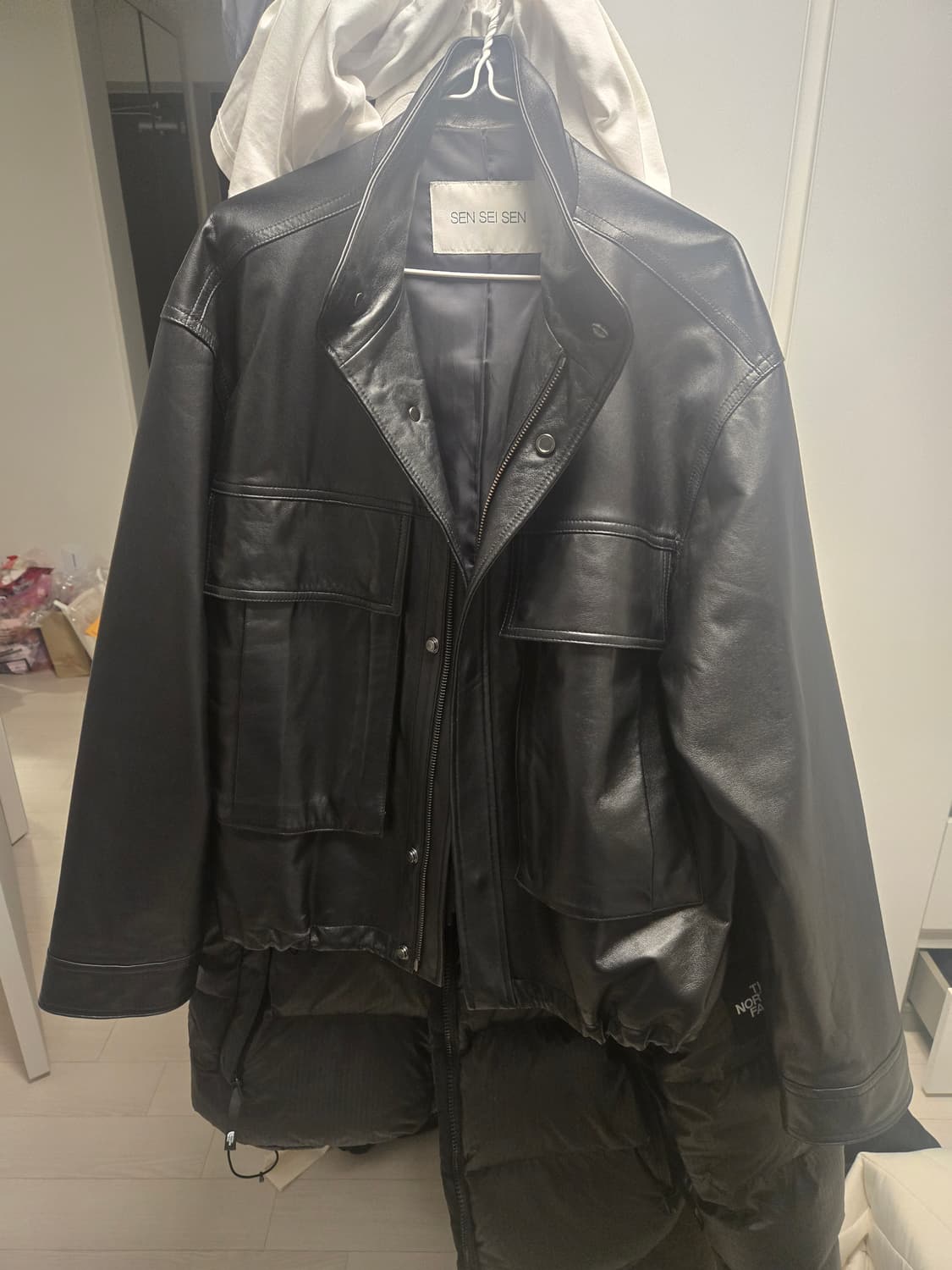 센세이센 이탈리아 램스킨 점퍼 상품이미지3