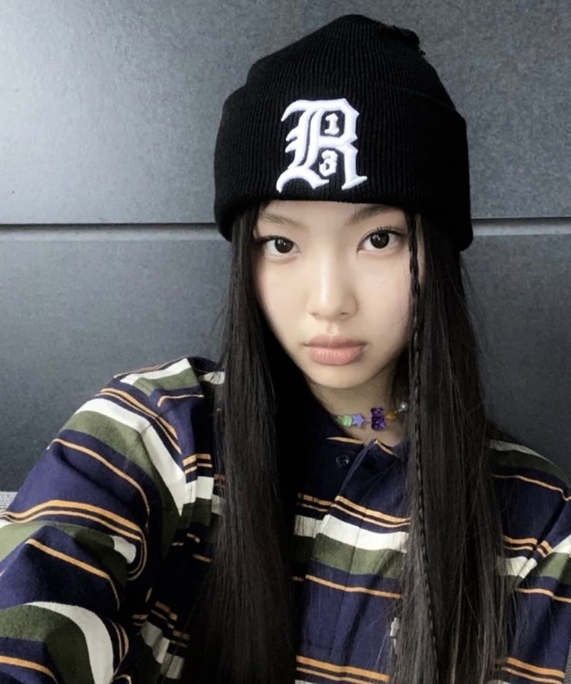 R13 로고 비니 상품이미지1