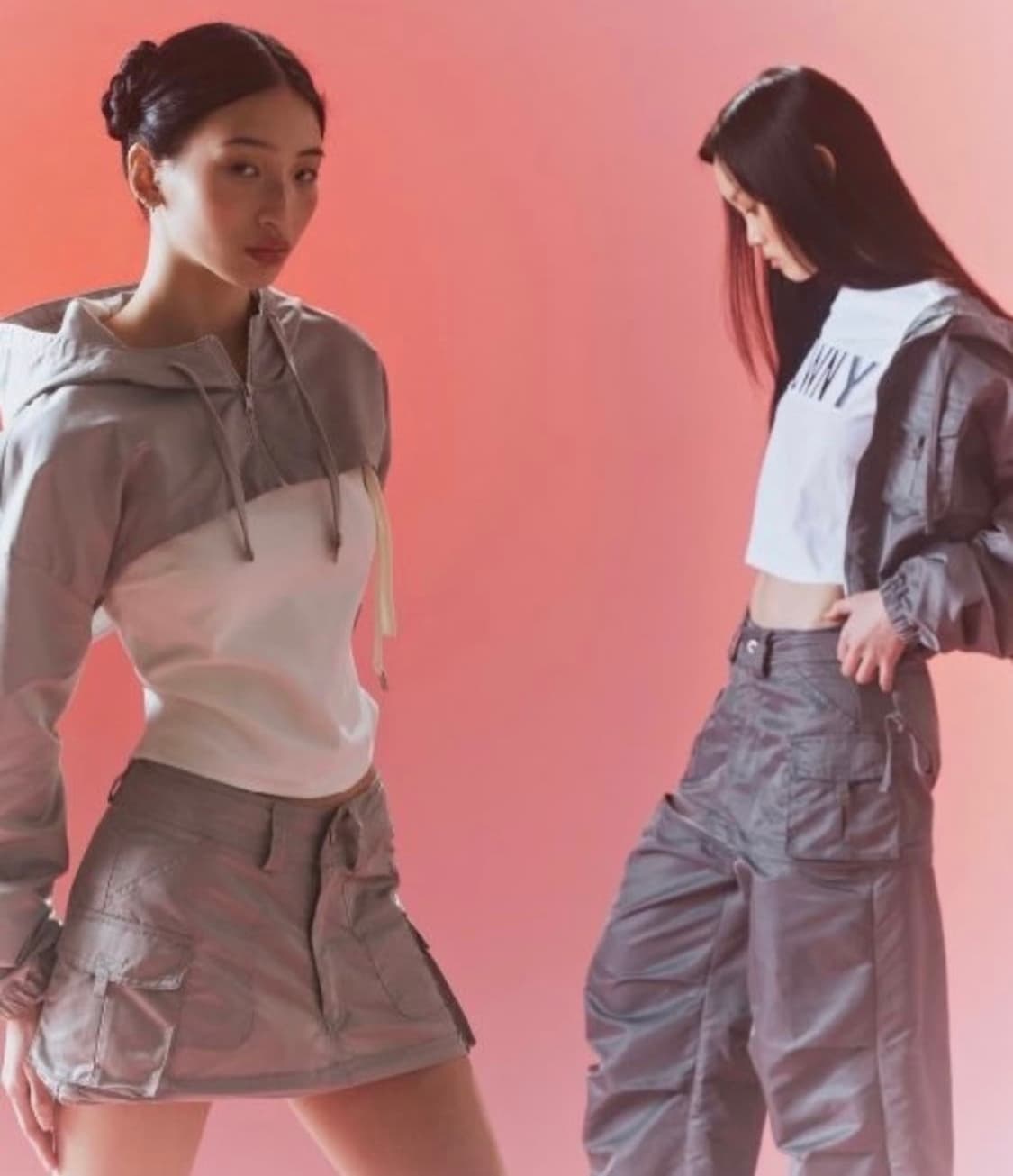 로제, 해린 착용 GLOWNY kai 2way pants 텍만뗀 새상품 상품이미지6