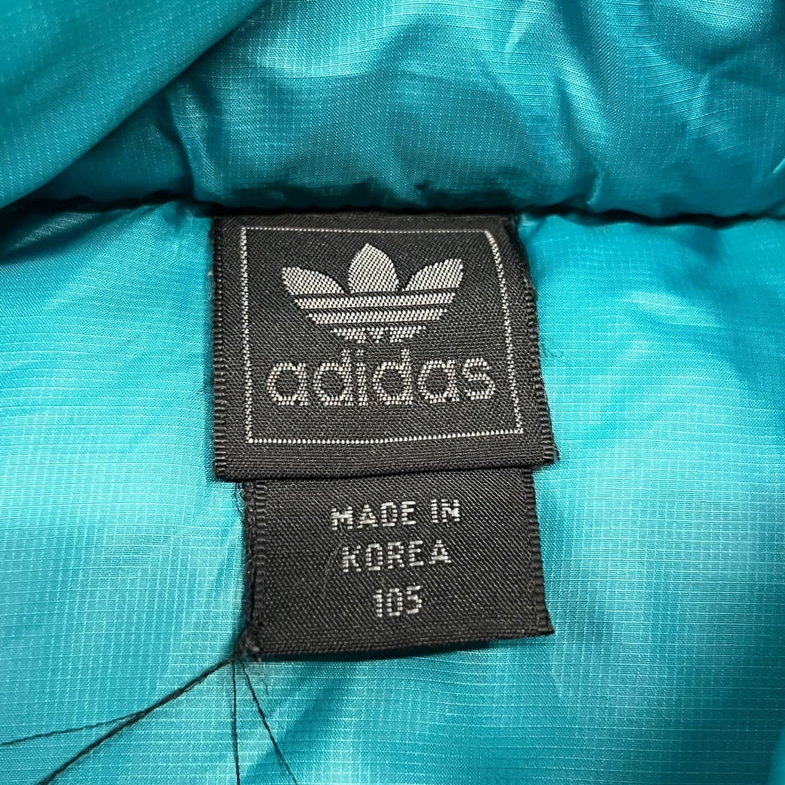 [정품/105] 아디다스 오리지널 구스 패딩 블랙 b15 상품이미지6