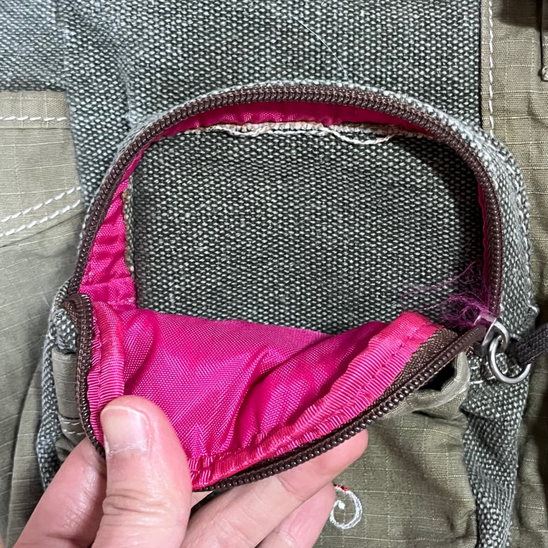 오일릴리 빈티지 모리걸 자수 크로스백 상품이미지6