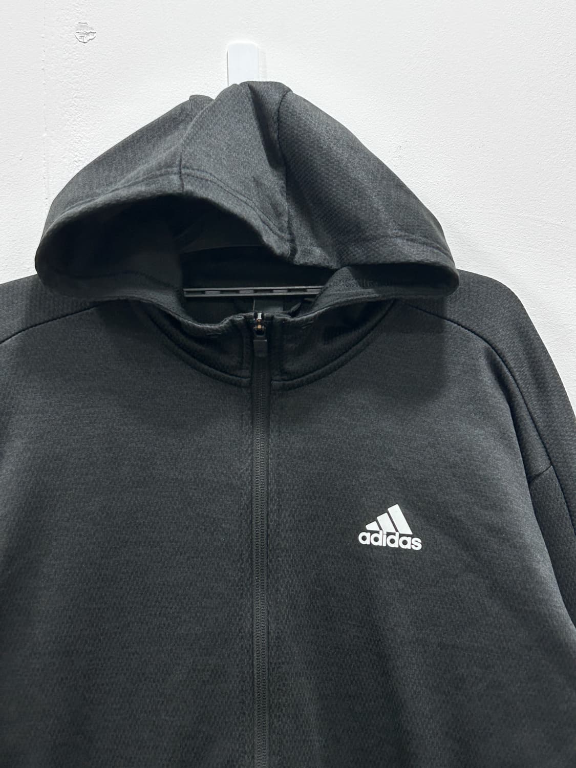 아디다스 기능성 클리마웜 후드집업 남성 XL 105 다크그레이 상품이미지2