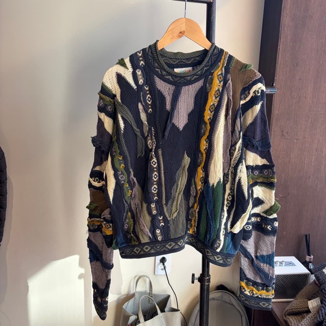 15613 - 쿠지 3D 케이블 니트 상품이미지2