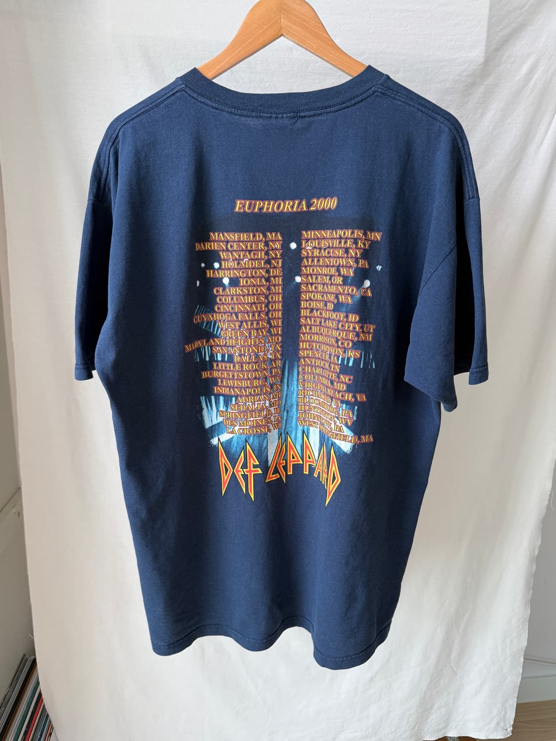 데프레파드 2000s 빈티지 투어 티셔츠 상품이미지3