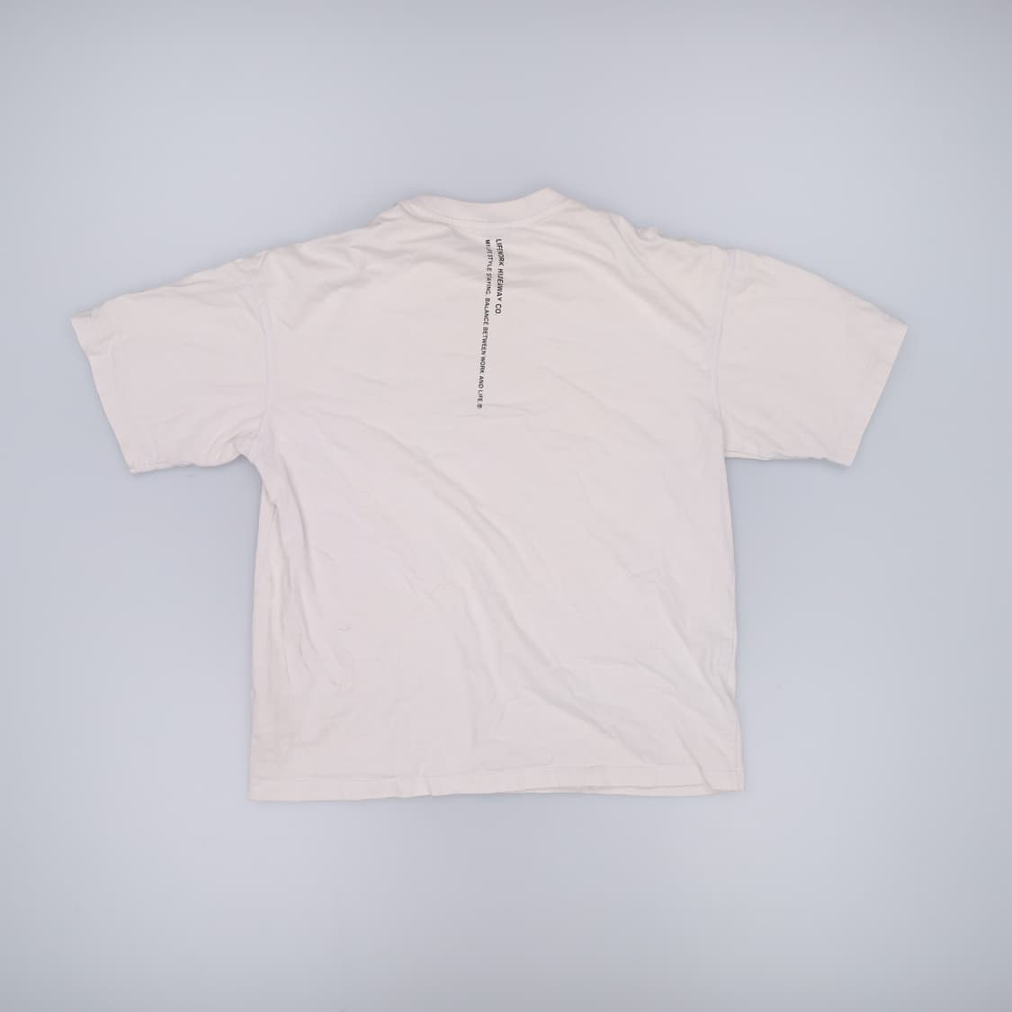 M 라이프워크 스몰로고 반팔티 0420H1 상품이미지2