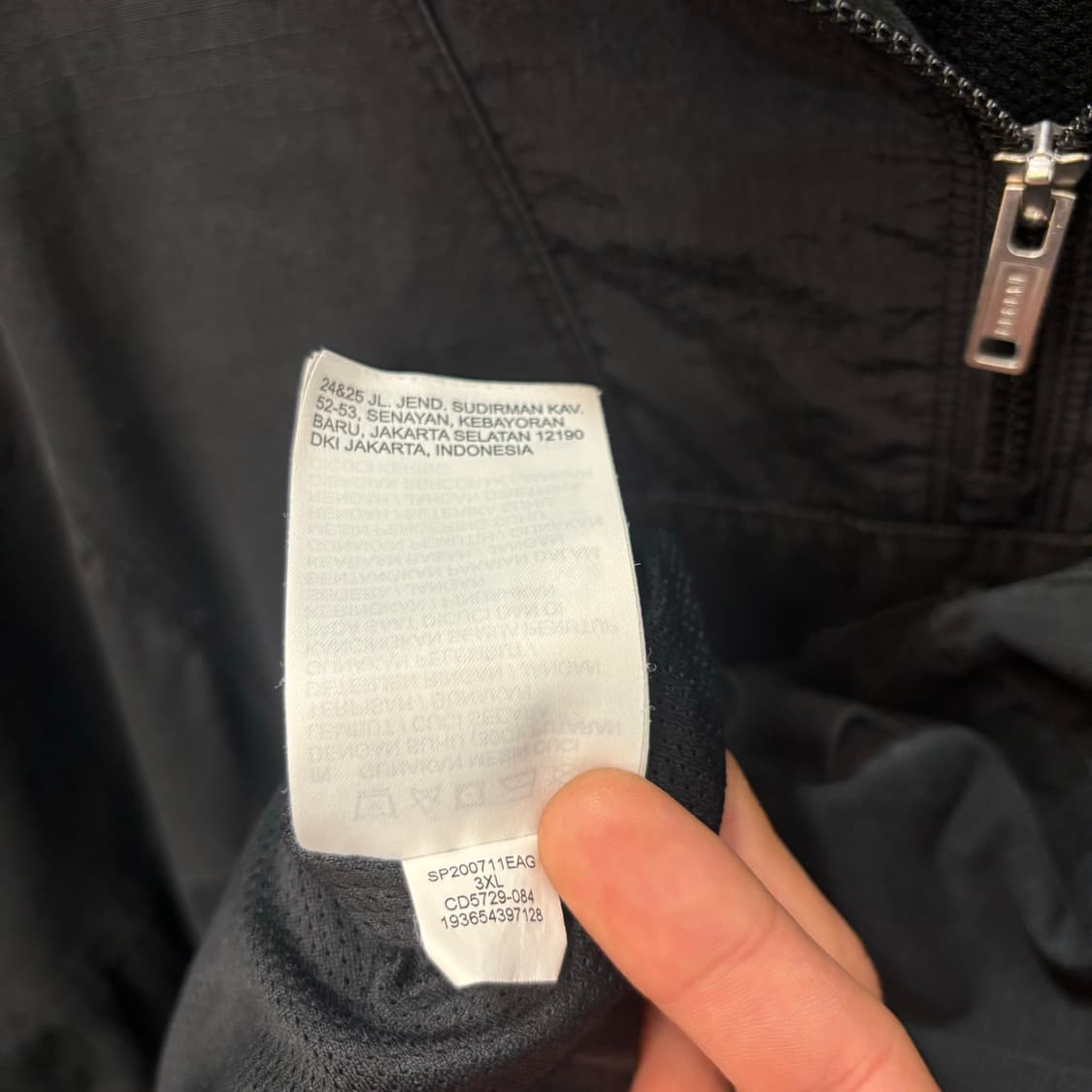 조던 코튼 립스탑 오버핏 아노락 자켓 3XL 상품이미지9