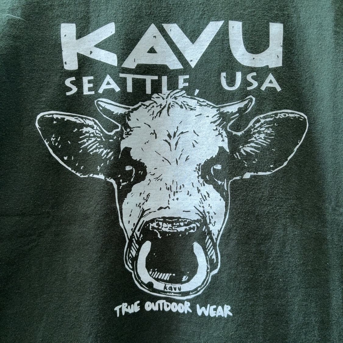 카부 KAVU 시애틀 소 그래픽 티셔츠  상품이미지3