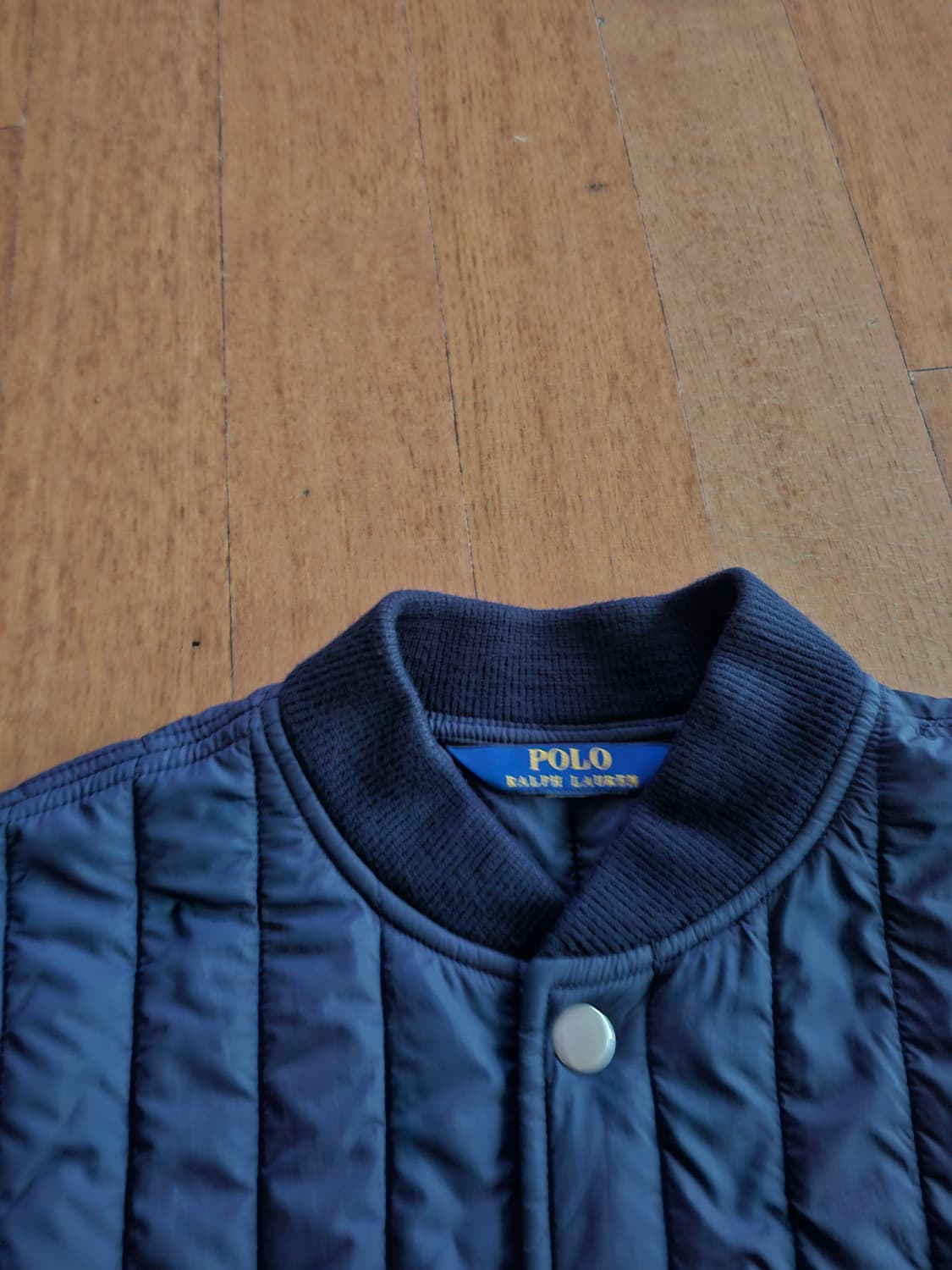 폴로 랄프로렌 네이비 퀼팅 자켓 55 상품이미지3