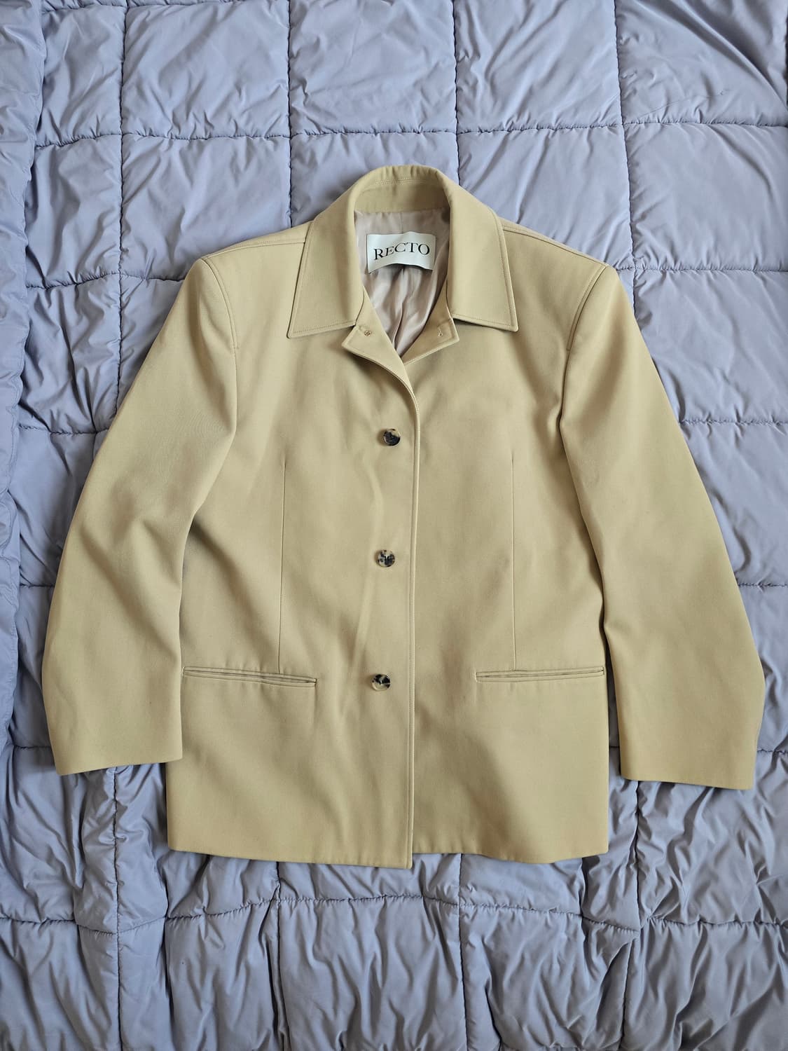 렉토 코튼 오버사이즈 헌팅 자켓 M 상품이미지1