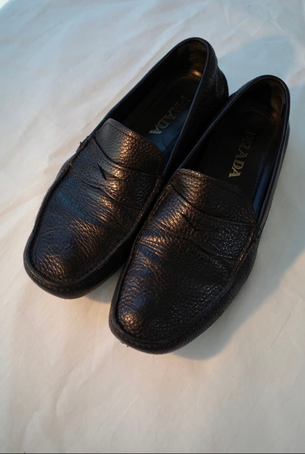 Prada Leather Driving Shoes 상품이미지2