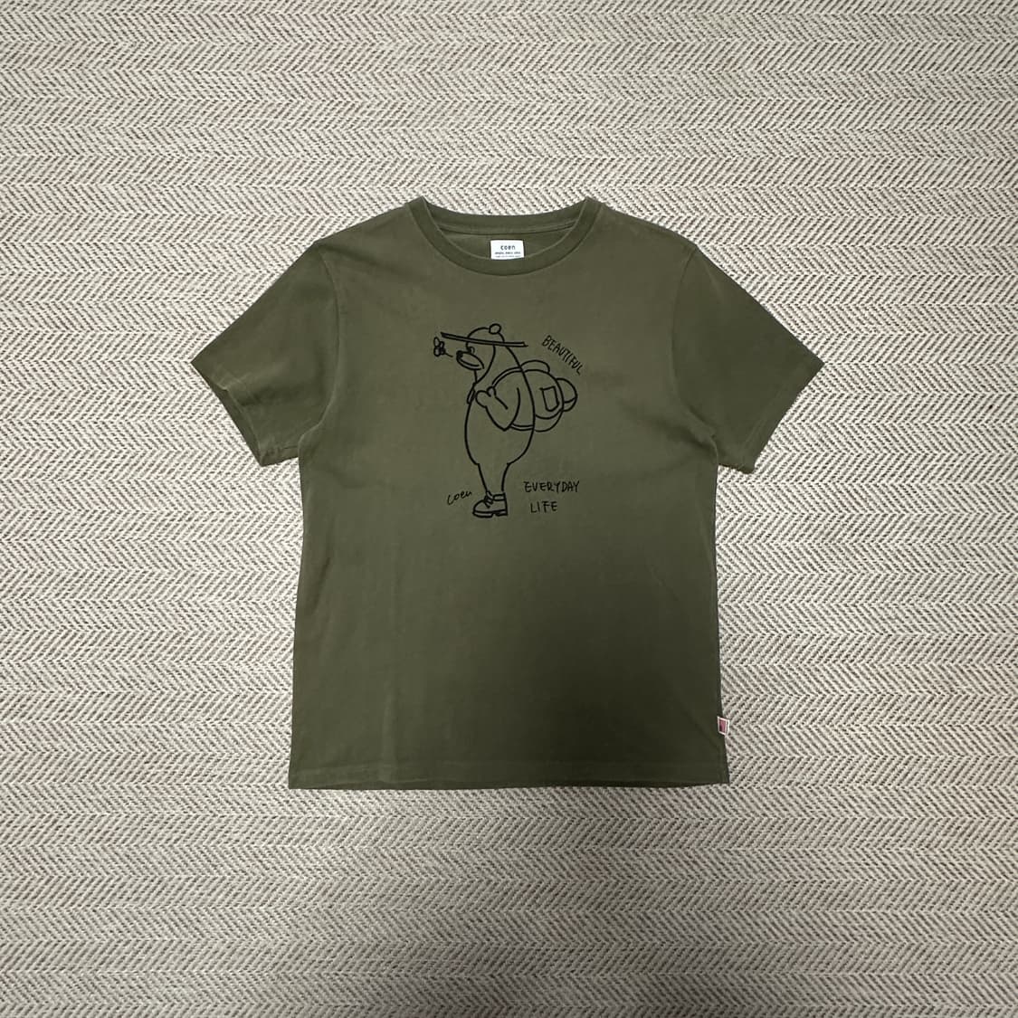 COEN usa cotton vintage t-shirt 상품이미지2