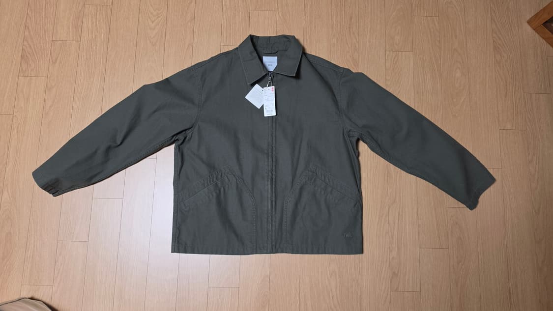 유니클로 JW ANDERSON 블루종 올리브 XL 상품이미지1