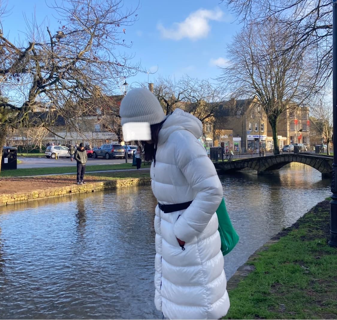 듀베티카 리버시블 화이트&그레이 롱패딩 상품이미지7