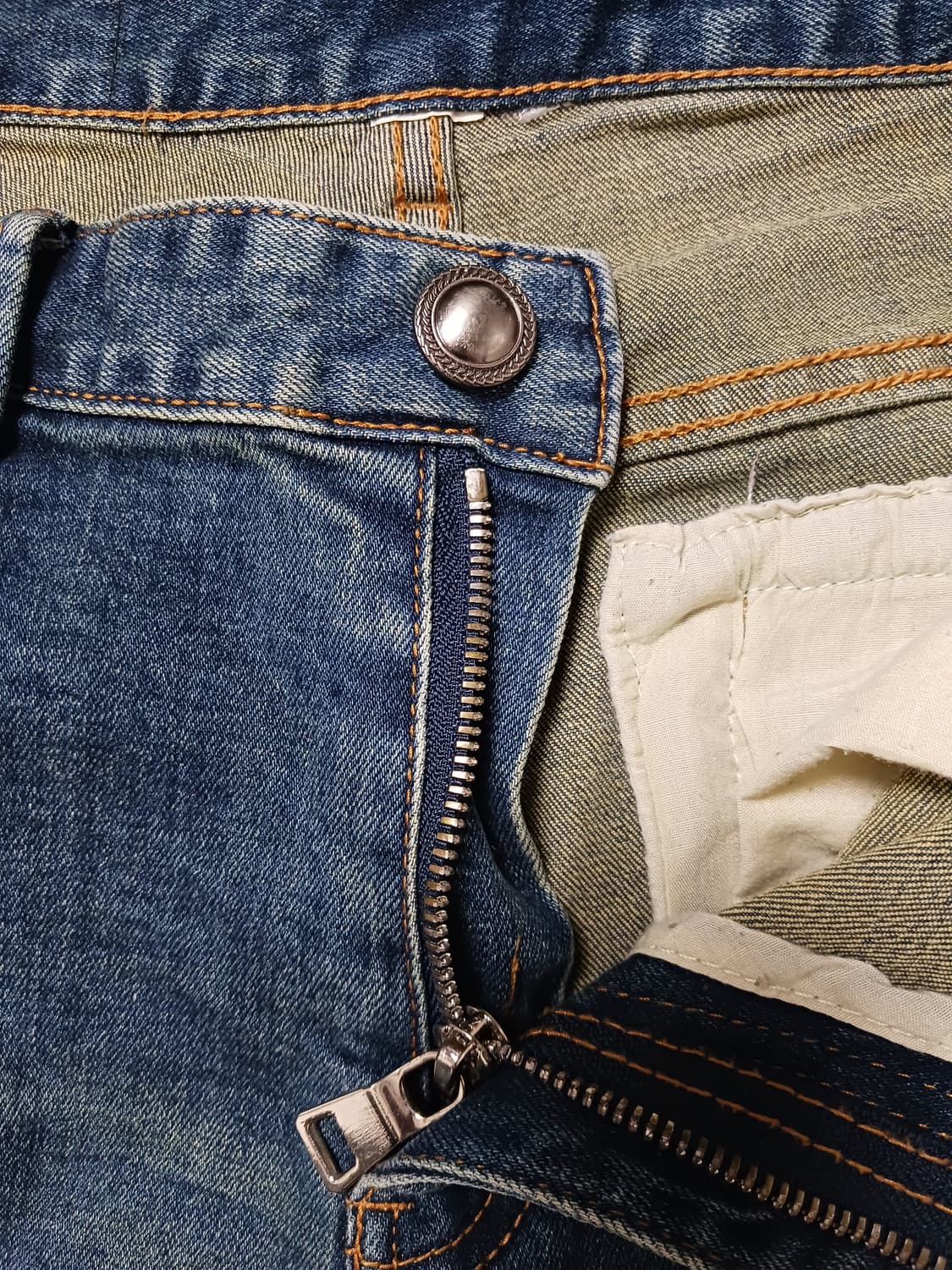 [34] 발망 워싱 포켓 디테일 데님 팬츠 청바지 상품이미지6