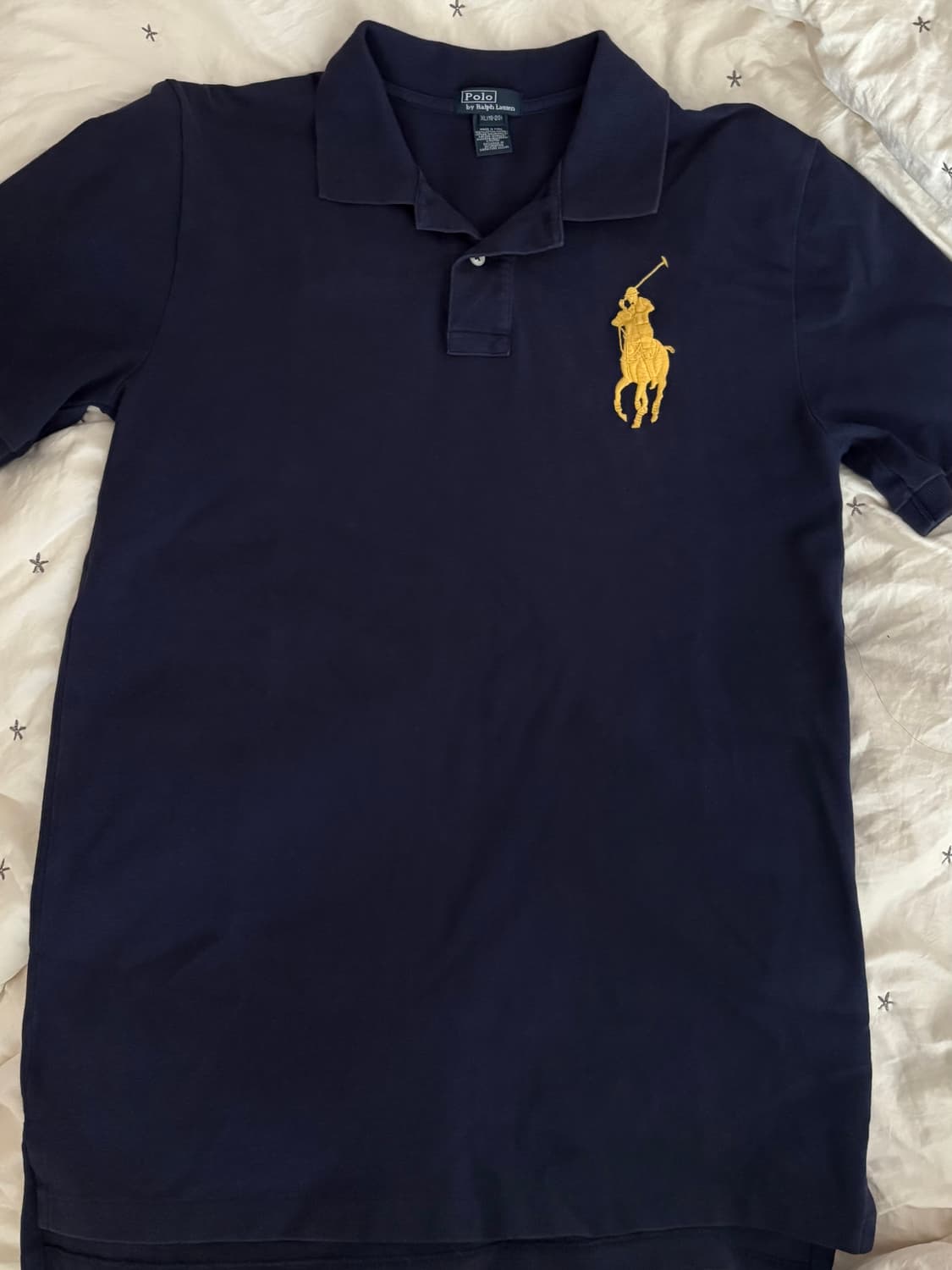 폴로랄프로렌 골드 빅포니 폴로 카라 티 상품이미지1