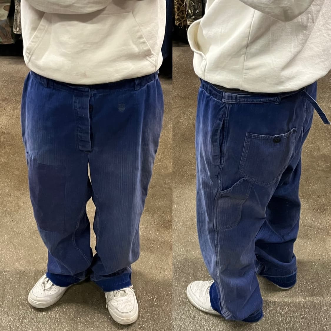 50-60s 빈티지 프렌치 워크 팬츠 (36“) 상품이미지9