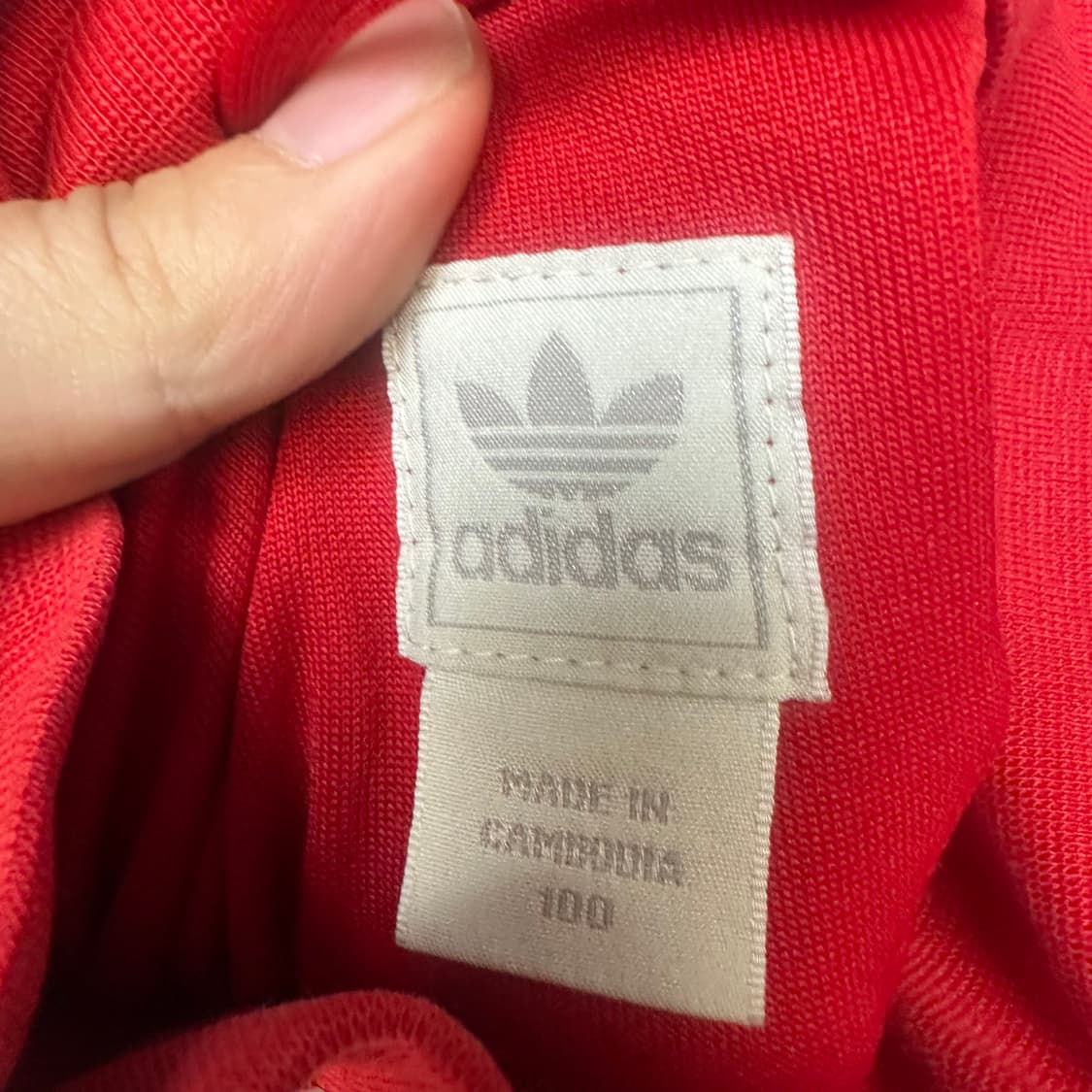 아디다스 00s 덴마크 국가대표 레드트랙탑져지 100 상품이미지4