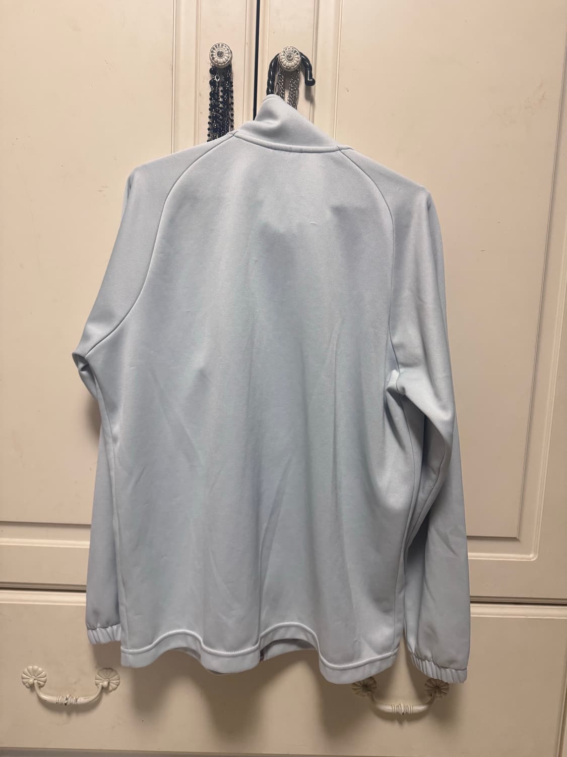 빈티지 서브컬쳐 아노깔 사이버코어 미즈노 네이비 트레이닝 져지 집업 상품이미지2