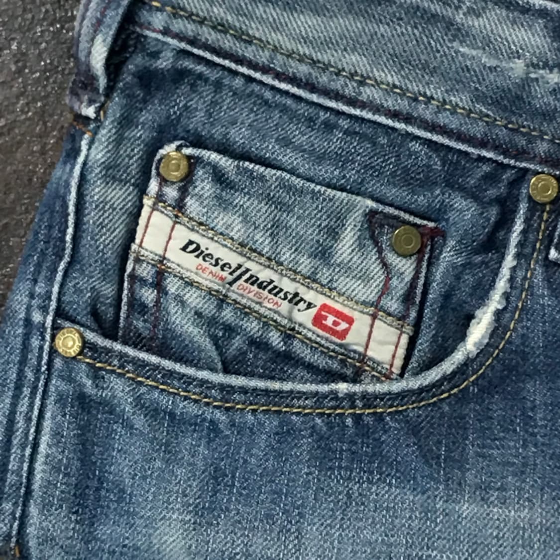 디젤 워시드 중청 데님 팬츠 허리 31 32 사이즈  상품이미지7