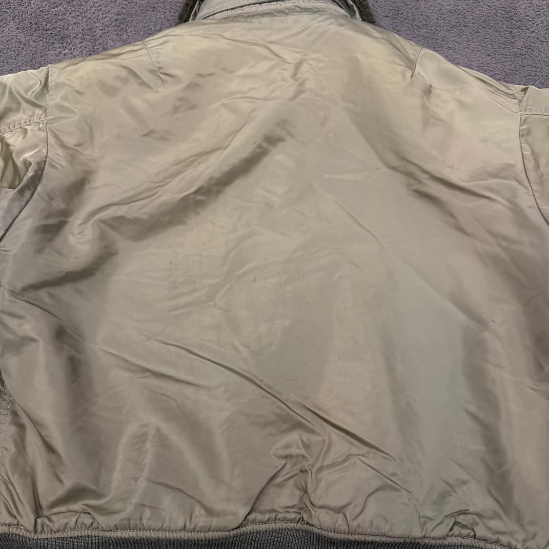 [ L ] 빈티지 U.S B-15 밀리터리 플라이트 항공 점퍼 자켓 상품이미지8