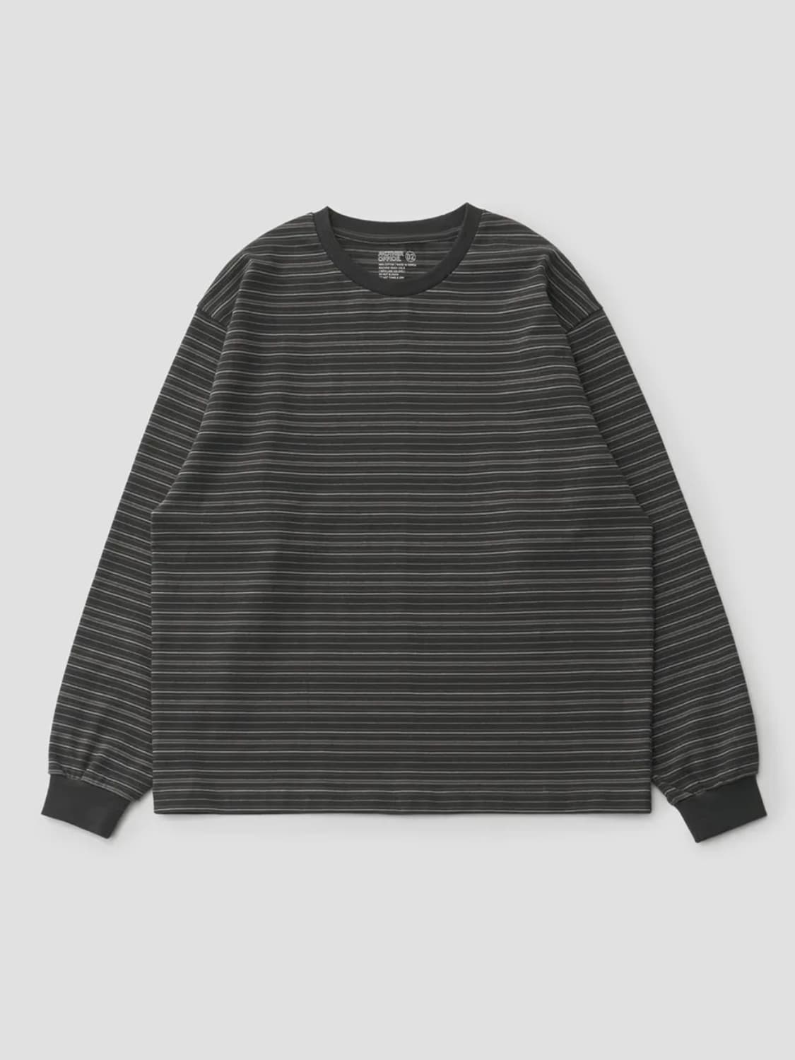 어나더오피스 스트라이프 롱슬리브 티셔츠 상품이미지1
