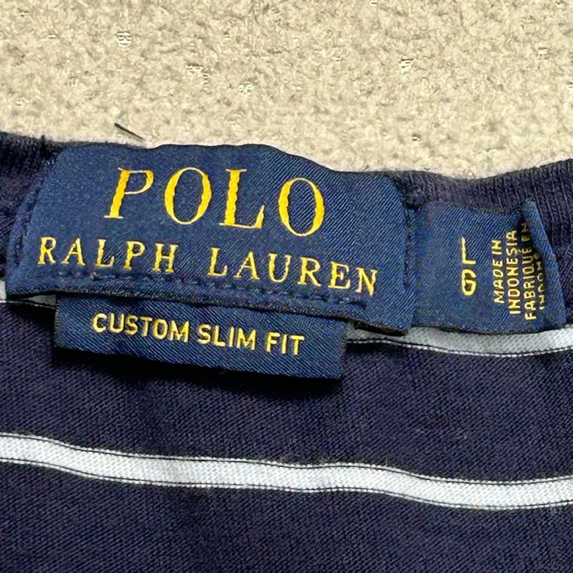 RALPH LAUREN 스트라이프 반팔 L 상품이미지7