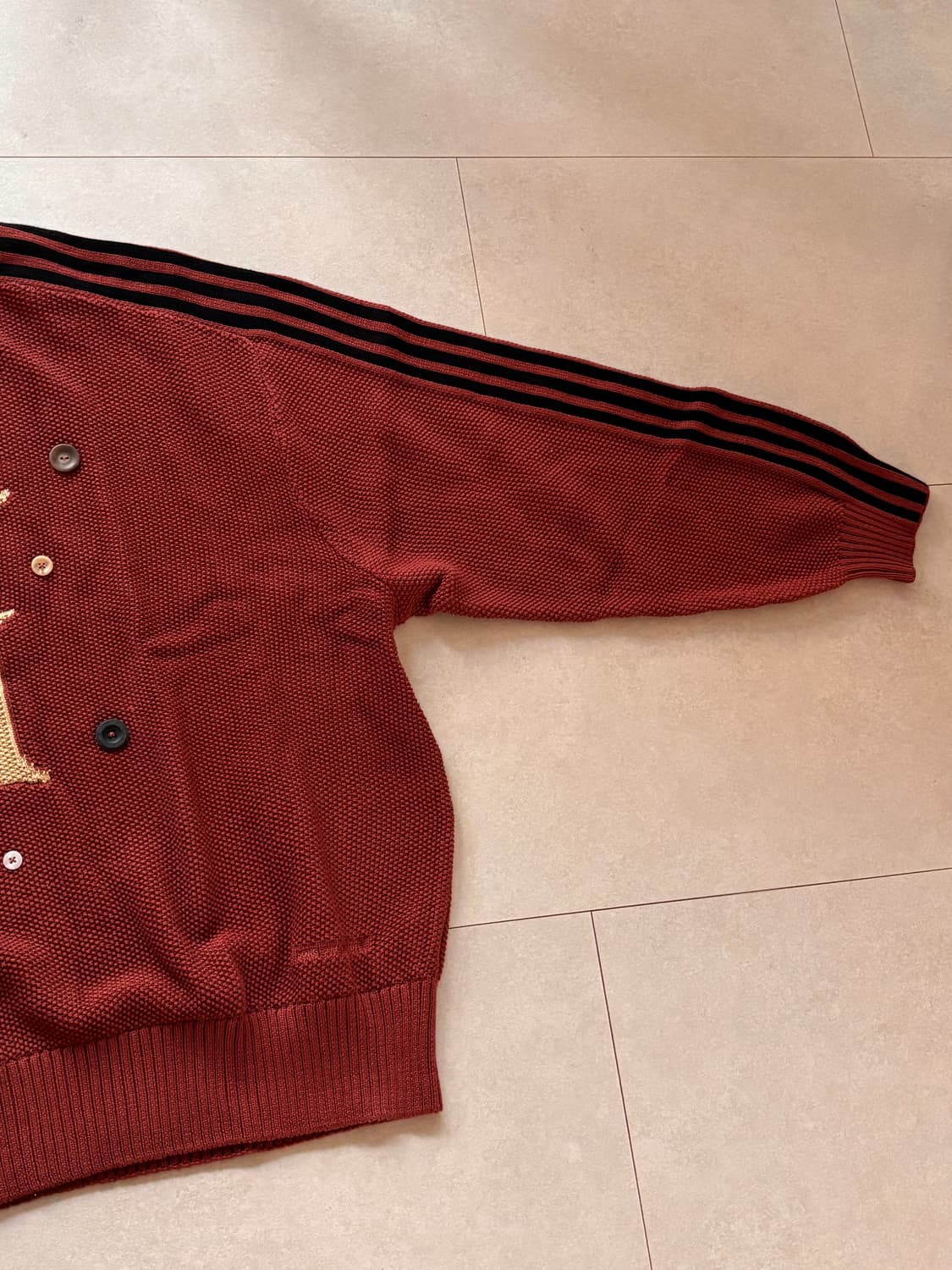 adidas × Song for the Mute 니트 스웨터 와일드세피아 상품이미지3