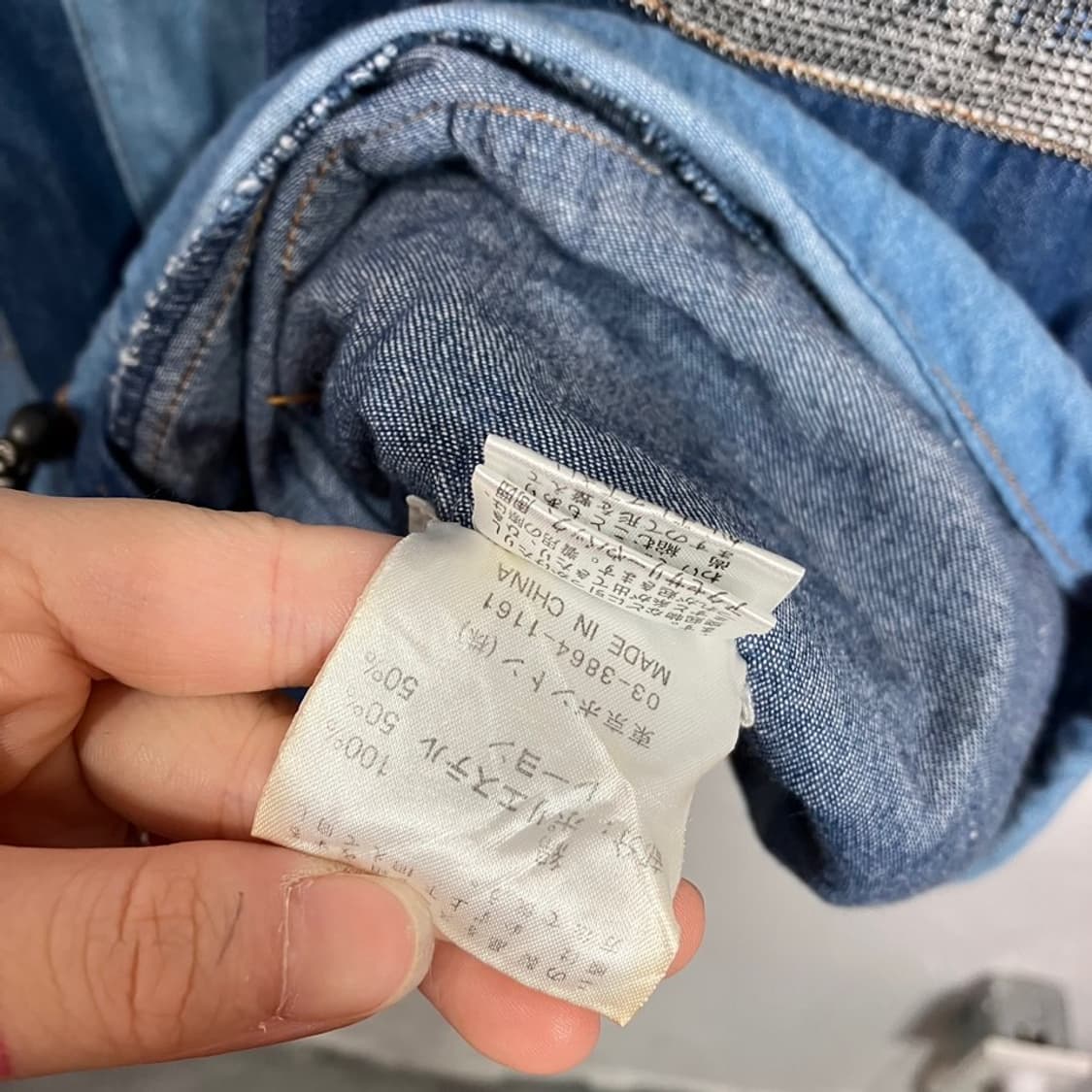 올드스쿨 힙합 데님 셋업 상품이미지9