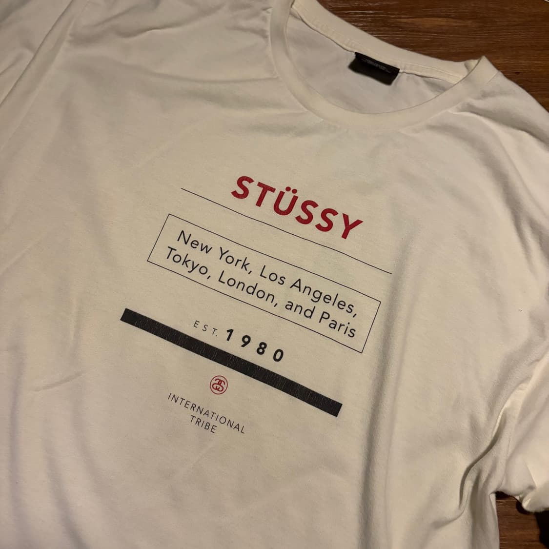 00S STUSSY INTERNATIONAL PRINTED T-SHIRT 상품이미지2