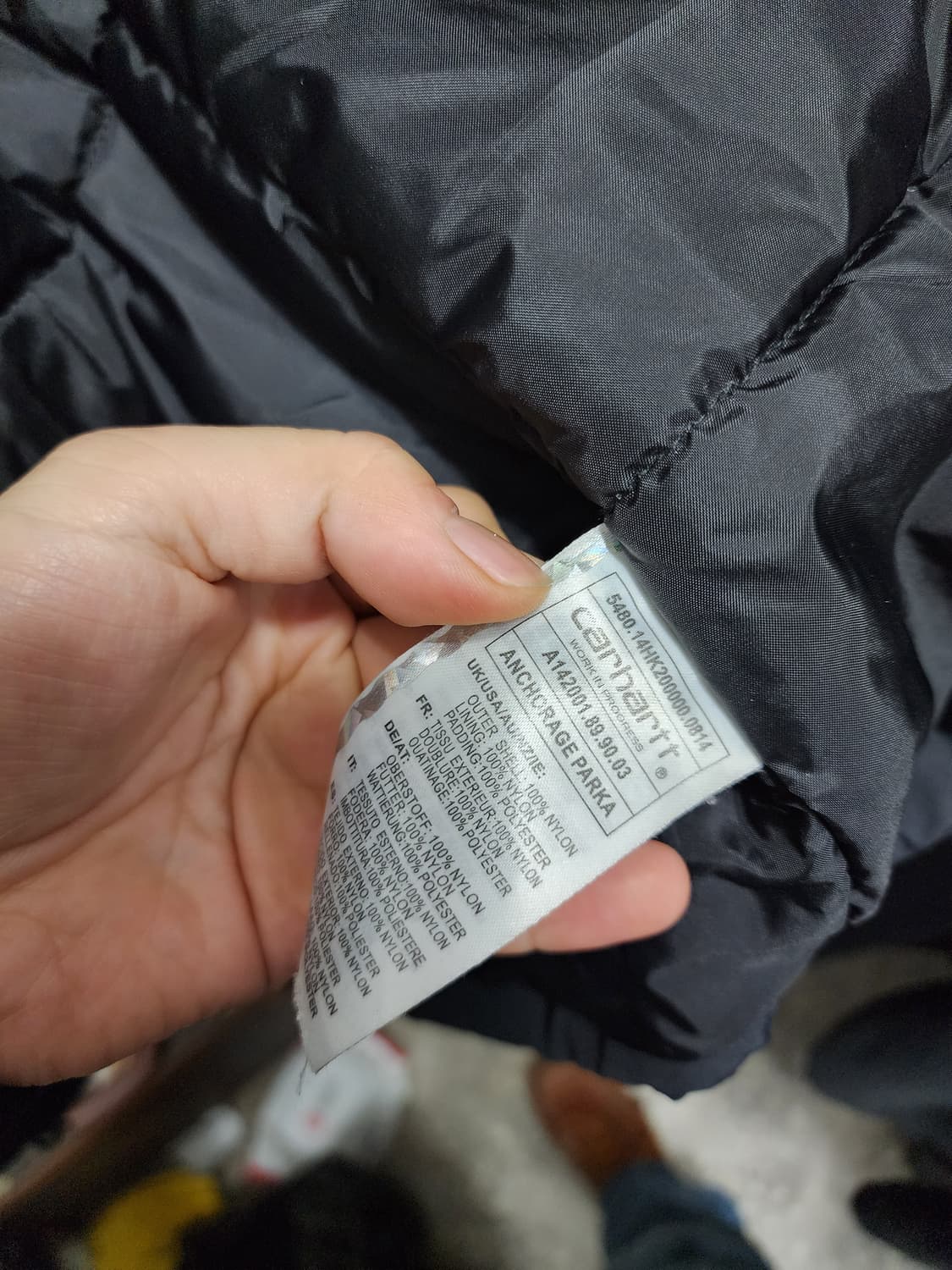 칼하트 앵커리지 파카 후드자켓 상품이미지7