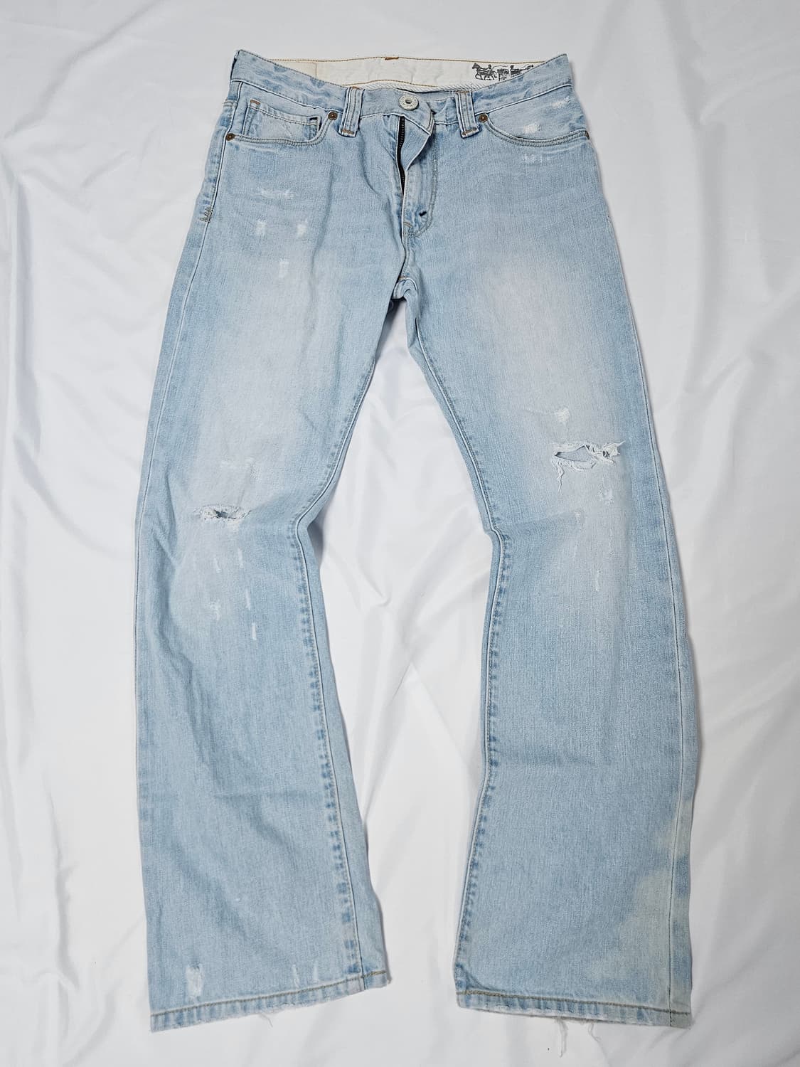 00s 리바이스 523 스트레이트 워싱 데님팬츠 청바지 빈티지 부츠컷32 상품이미지2