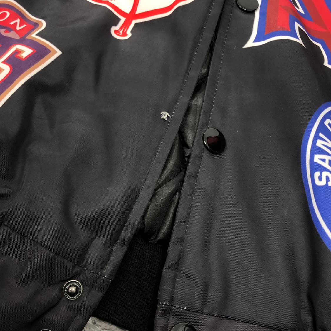 L MLB 올스타즈 봄버 바시티 자켓 상품이미지8