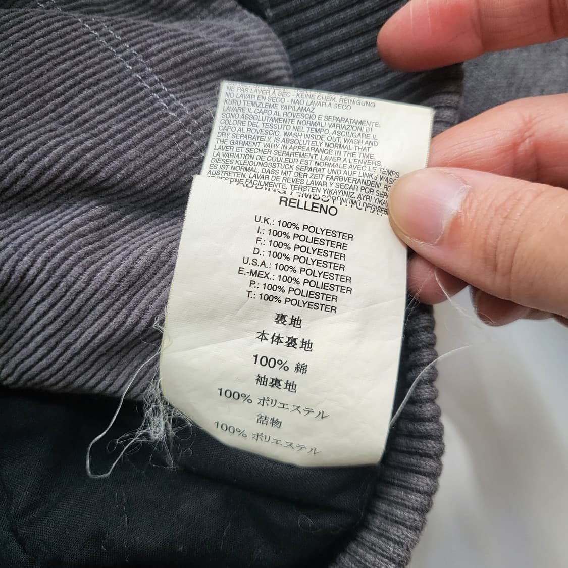 디젤 후드 봄버 자켓 상품이미지9