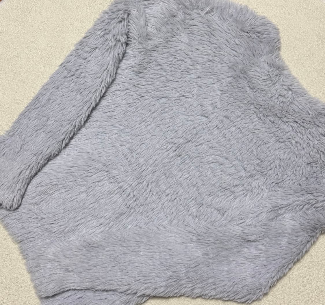 Japanese vintage RESEXXY 소라 퍼 가디건 상품이미지6