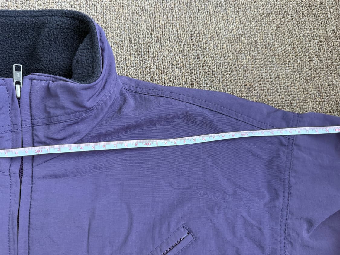 90s MADE IN USA 파타고니아 퍼플 플리스 봄버 라이닝 자켓 상품이미지8
