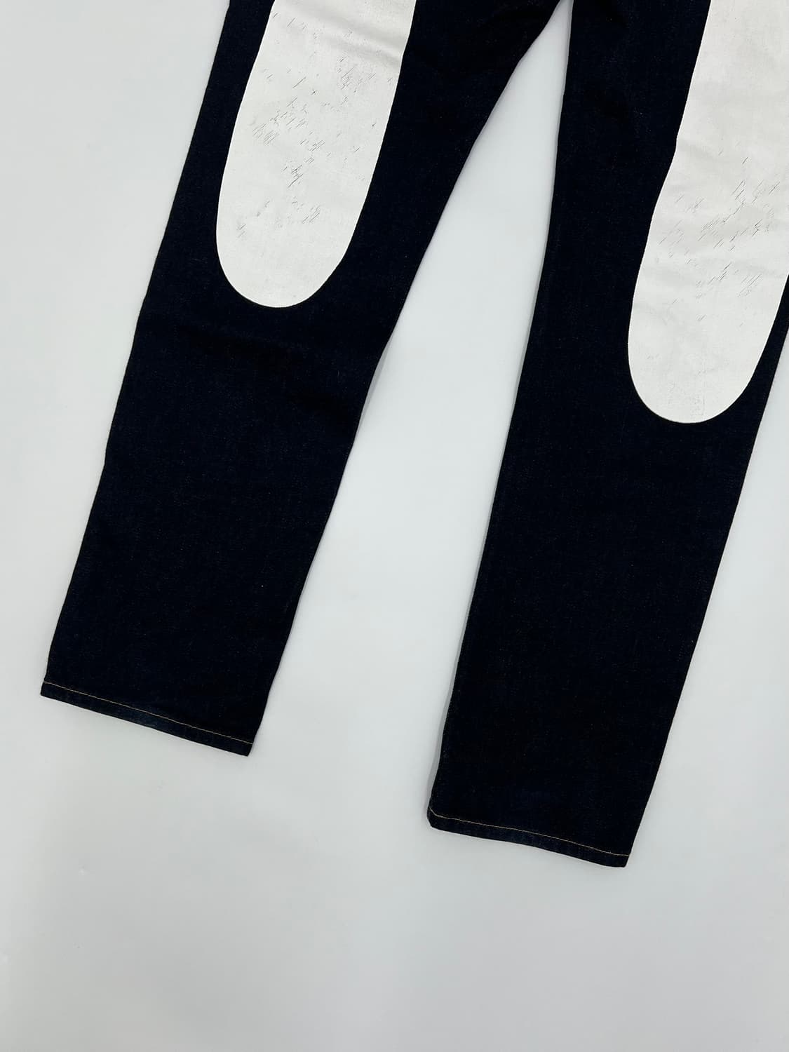 에비수 빅 로고 데님팬츠 상품이미지3