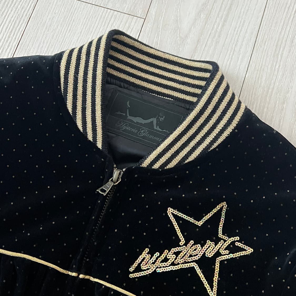 Hysteric Glamour velvet dot jumper 상품이미지2