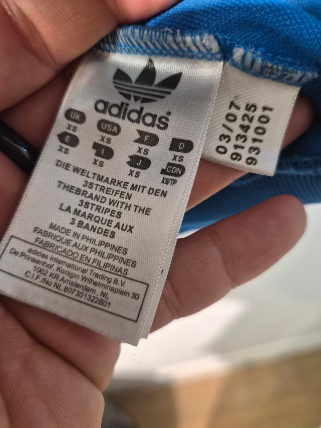 XS) 아디다스 트림 디히 트랙탑 져지 팝니다 상품이미지5