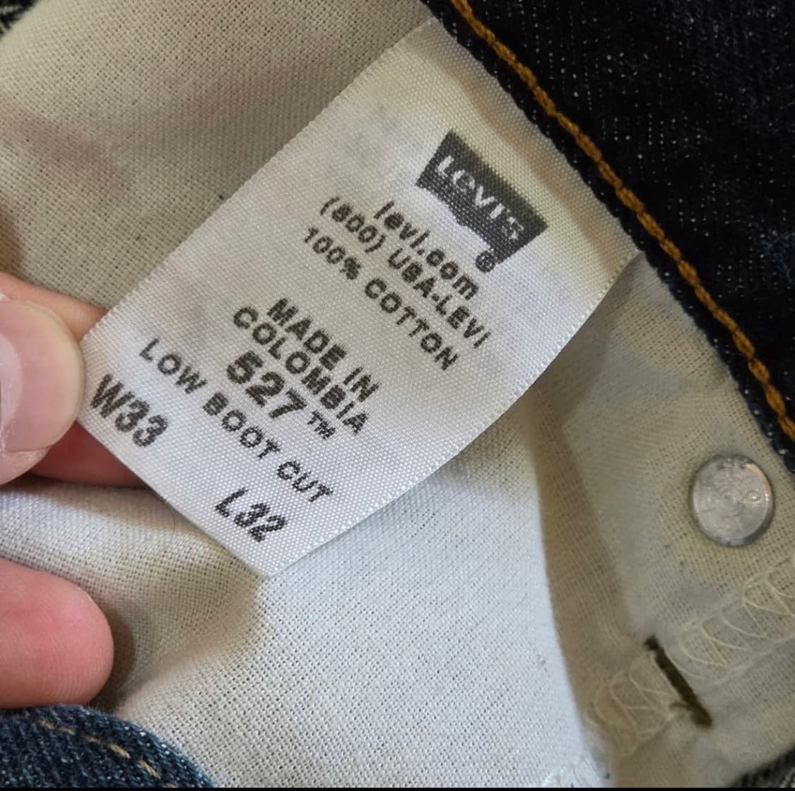 리바이스 527 33/32 상품이미지6